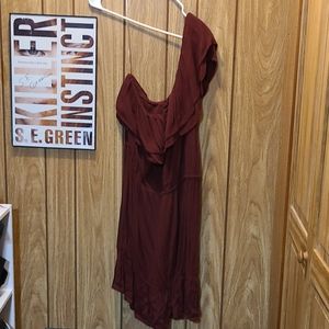 cold shoulder dress